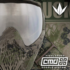 BunkerKings CMD Paintball Mask - Highlander Camo