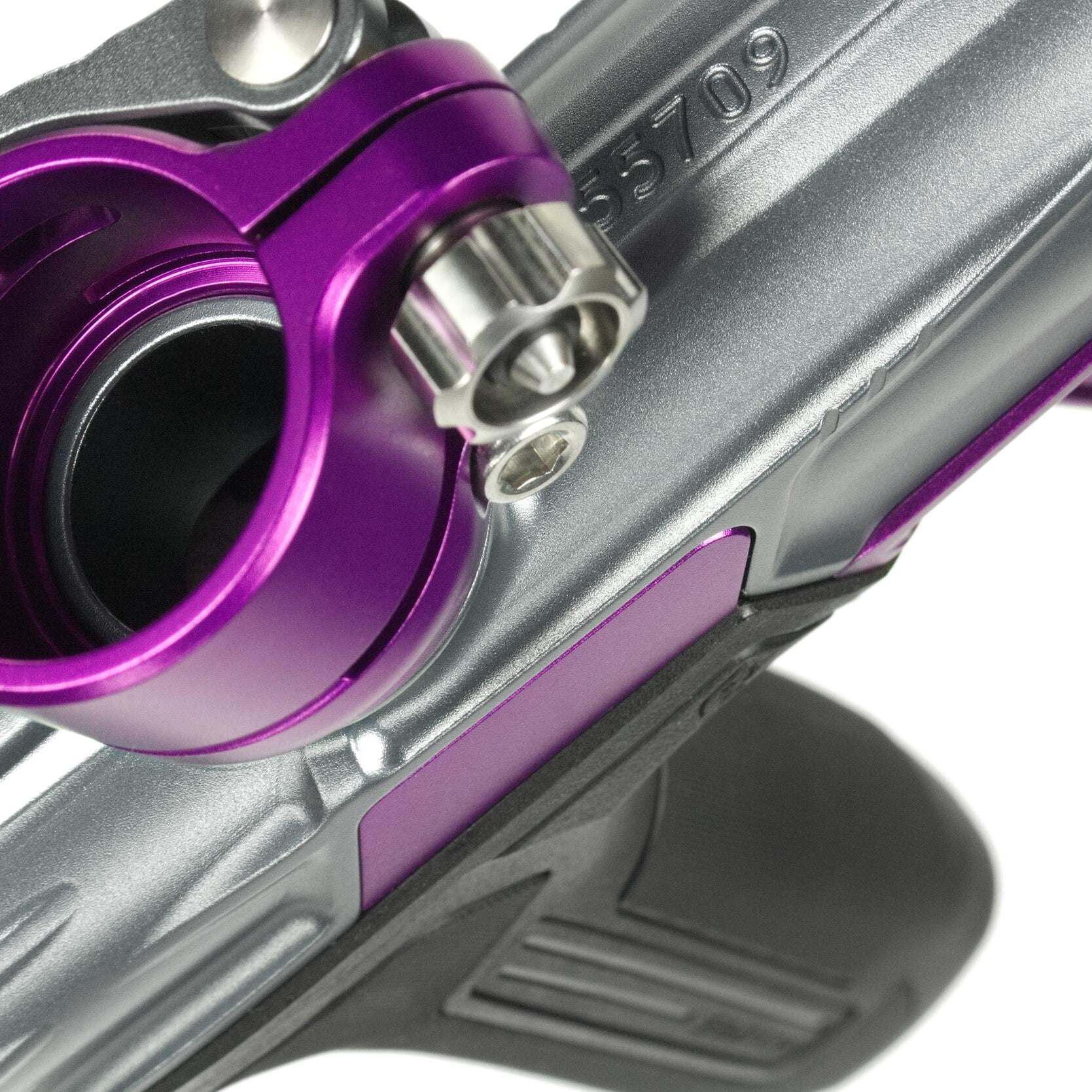 Planet Eclipse CS3 Paintball Gun- Silver/Purple