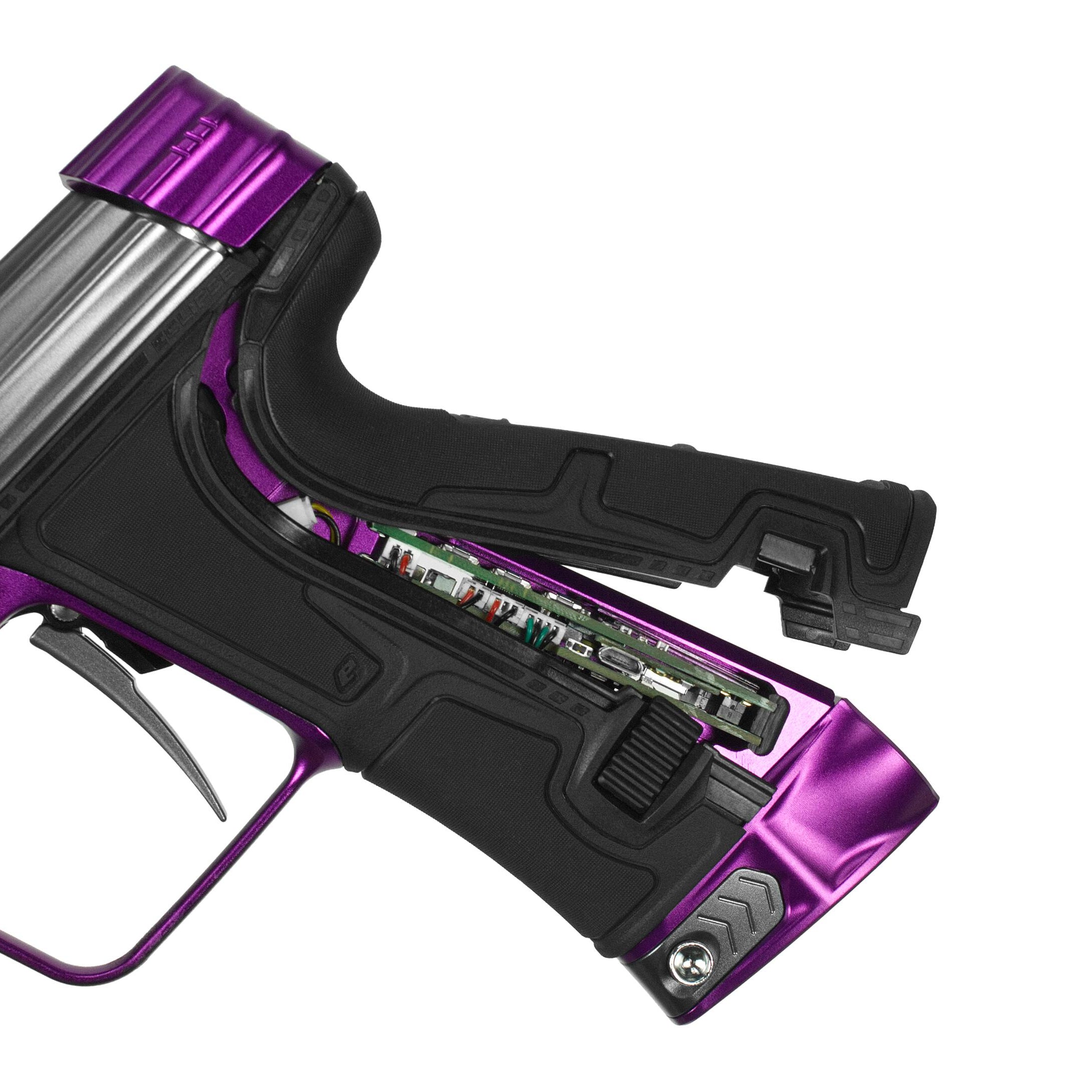Planet Eclipse CS3 Paintball Gun- Silver/Purple