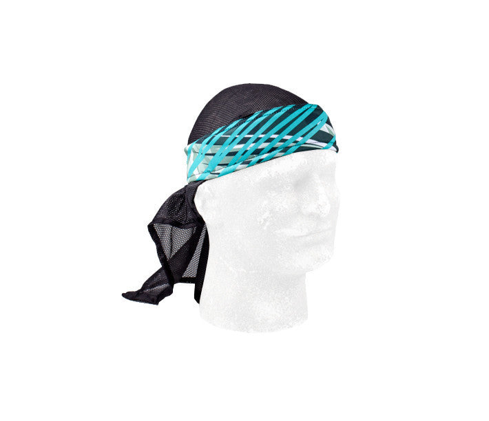 Chaos Teal Headwrap