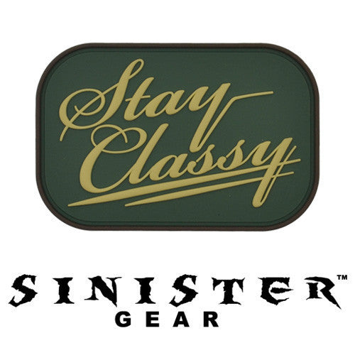 Sinister Gear "Classy" PVC Patch - Arid