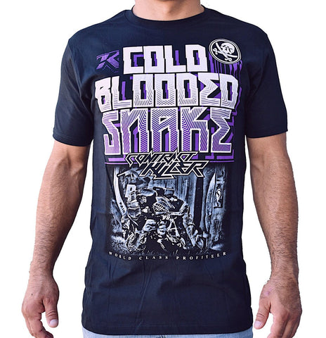 Contract Killer Cold Blooded Snake Paintball Shirt