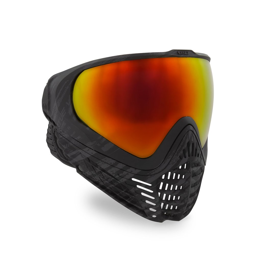 Virtue Vio Contour 2 Paintball Mask - Graphic Black Fire