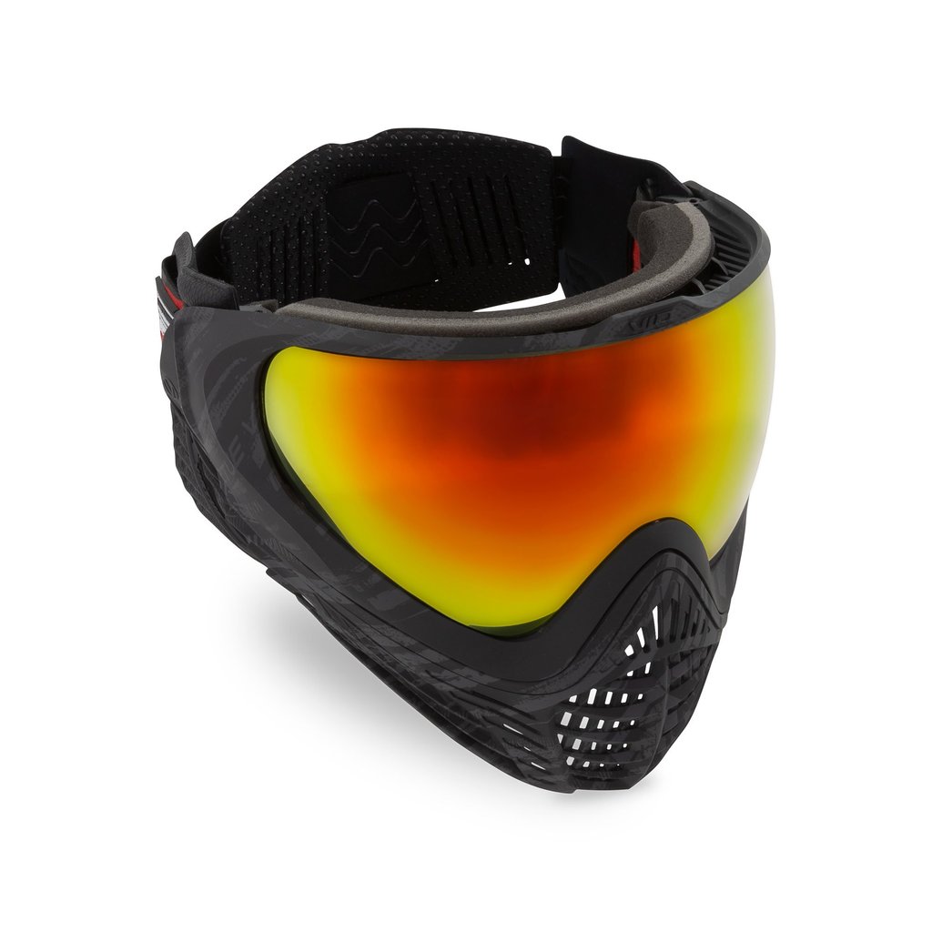 Virtue Vio Contour 2 Paintball Mask - Graphic Black Fire