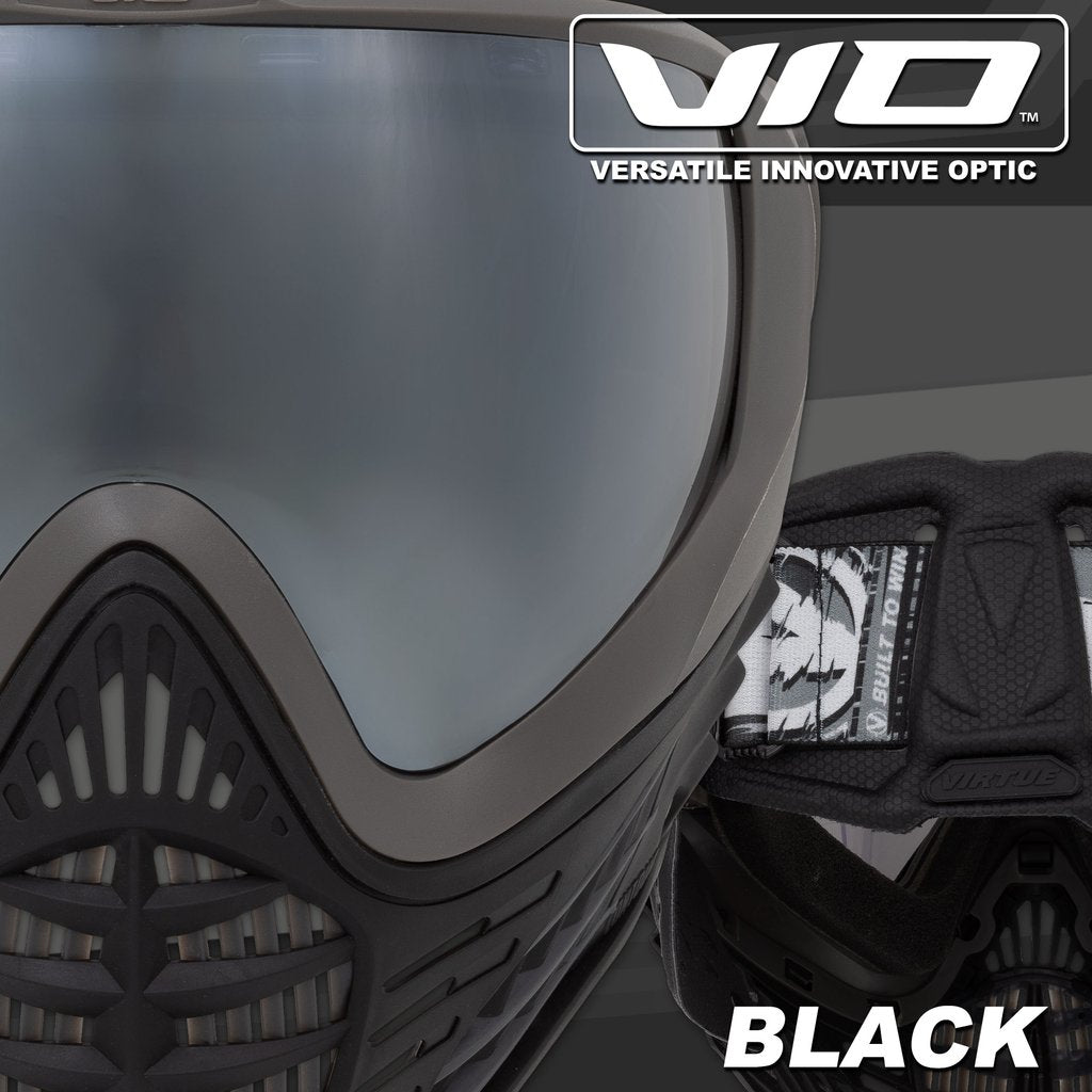 Virtue Vio Contour 2 Paintball Mask - Black