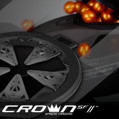 Virtue CrownSF Speed Feed - Spire iii Crown SF II Paintball Speed Feed - Black