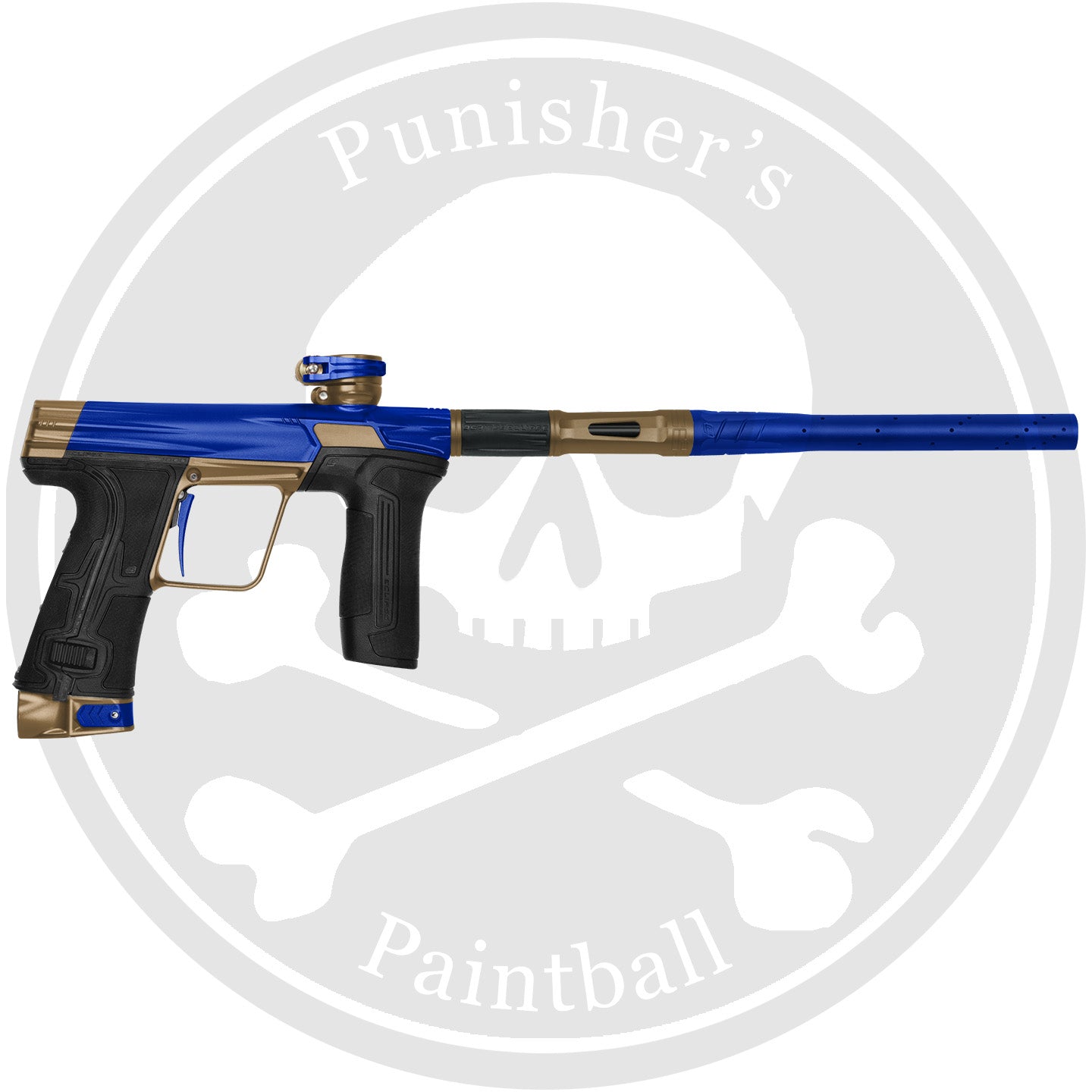 Planet Eclipse CS3 Paintball Marker- Blue/Bronze