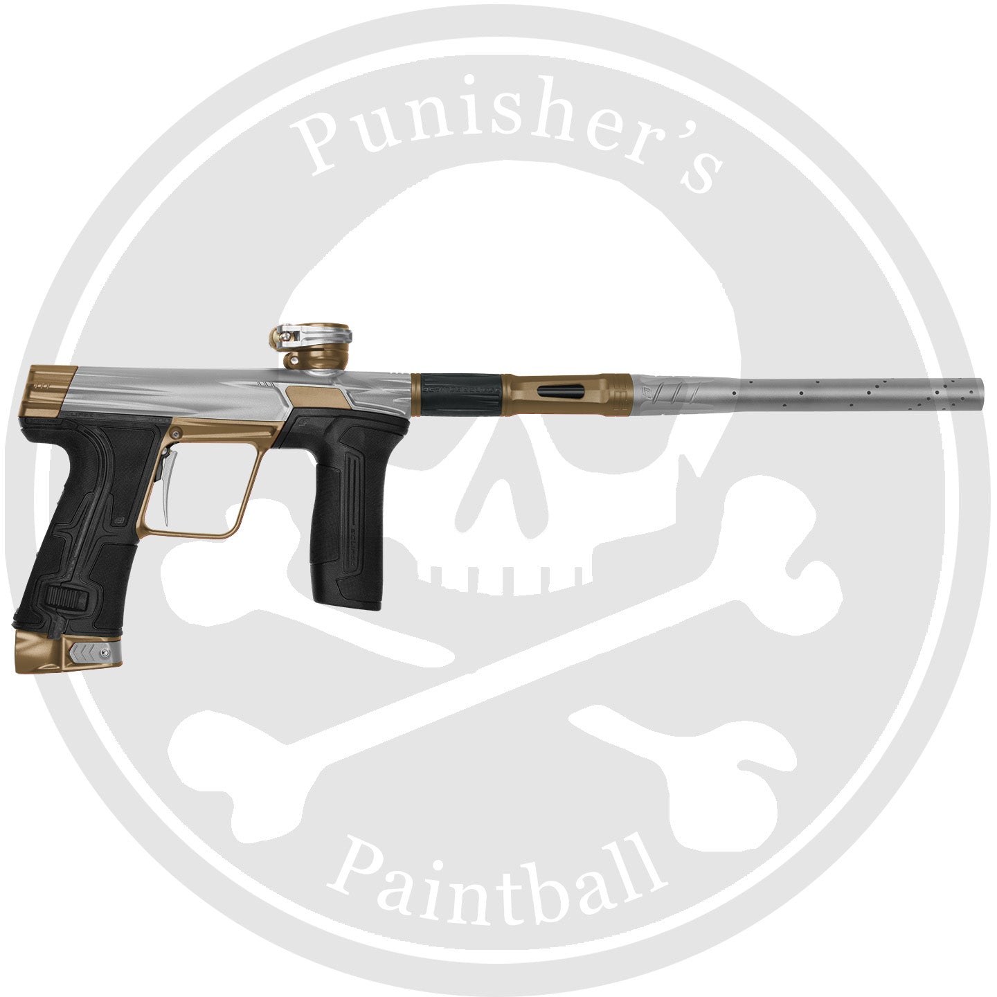 Planet Eclipse CS3 Paintball Marker- Light Grey/Bronze