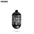 INFAMOUS AIR "BONES" Diamond Series Paintball Tank - BOTTLE ONLY - Black/White - 68CI / 4500PSI