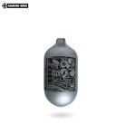 INFAMOUS AIR "BONES" Paintball Tank - Diamond Series - BOTTLE ONLY - 68CI / 4500PSI - Silver / Black