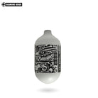 INFAMOUS AIR "BONES" Paintball Tank - Diamond Series - BOTTLE ONLY - 68CI / 4500PSI - Pearl / Black