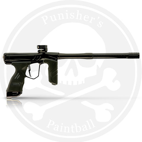 Dye DSR+ Paintball Gun - Polished Black + FREE Dye LTR Loader