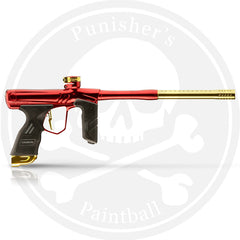 Dye DSR+ Paintball Gun - Polished Red / Polished Gold