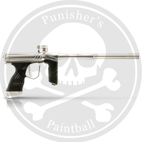 Dye DSR+ Paintball Gun - Silver (Dust Silver Body / Dust Silver Accents)