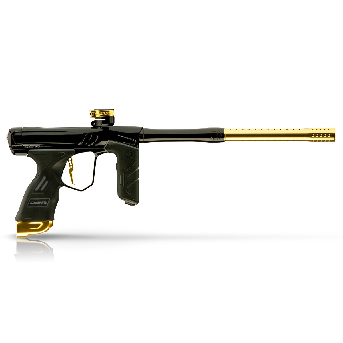 Dye DSR+ Paintball Gun - Onyx Gold (Polished Black/Polished Gold)