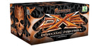 DXS Bronze 0.68 Caliber Paintballs - 2000 Paintballs - Red / Grey Shell - Yellow Fill