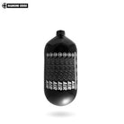 Infamous Skeleton Air "Hyperlight" Paintball Tank BOTTLE ONLY - Diamond Series - Black / White - Echo - 80/4500 PSI