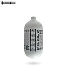 Infamous Skeleton Air "Hyperlight" Paintball Tank BOTTLE ONLY - Diamond Series - White / Black - Echo - 80/4500 PSI