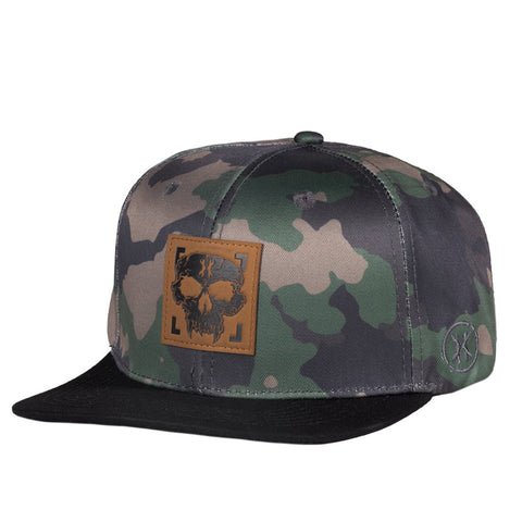 HK Army Doom Snapback Hat - Camo
