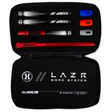 HK Army LAZR Barrel Kit - Autococker Thread - Dust Red/Black Inserts