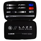 HK Army LAZR Barrel Kit - Autococker Thread - Dust Pewter/Black Inserts