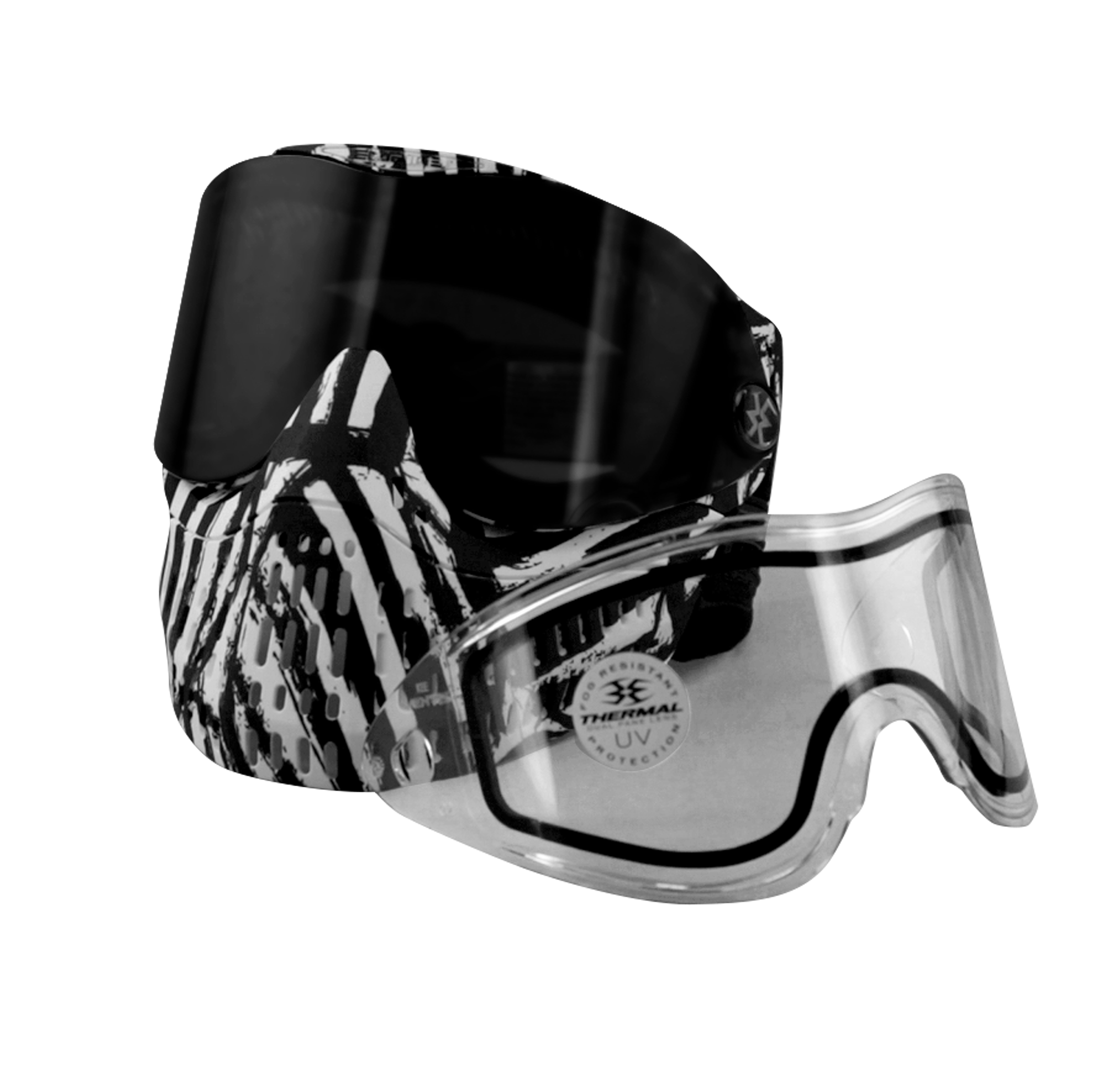 Empire E-Flex Paintball Mask - LE Zebra