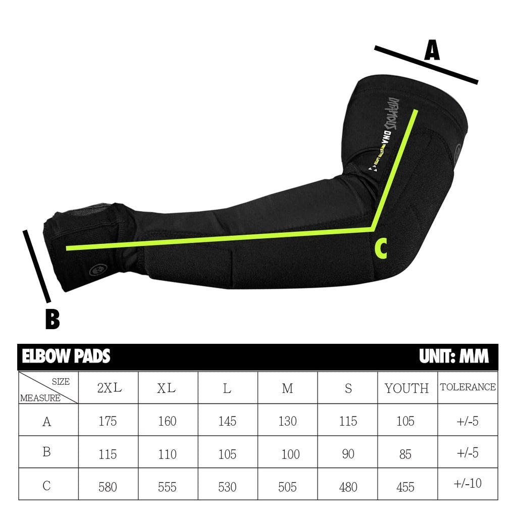 Infamous Pro DNA -Gen 2- Elbow Pads - XL