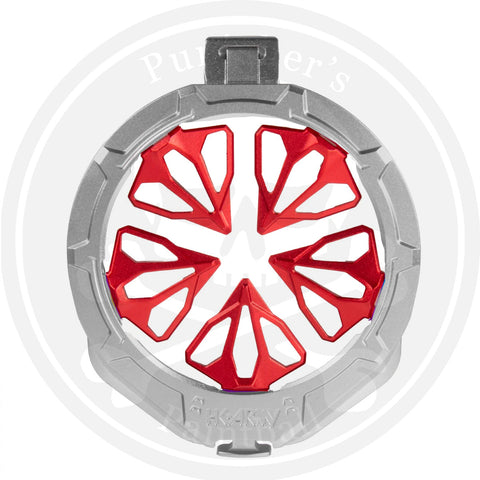HK Army Evo "Pro" Metal Speed Feed - Silver/Red
