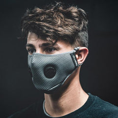 FLTRD Air - Grey - Carbon Filtered Face Mask