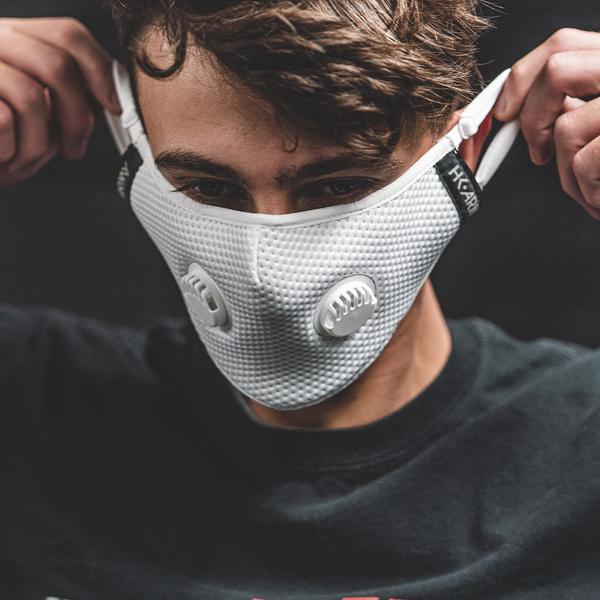 FLTRD Air - White - Carbon Filtered Face Mask