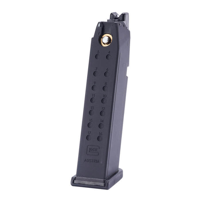 GLOCK G17 GBB GEN 4 AIRSOFT MAGAZINE 6MM 20 ROUNDS