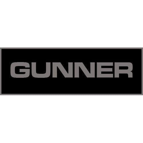 Gunner Patch Small (Black) – Punishers Paintball