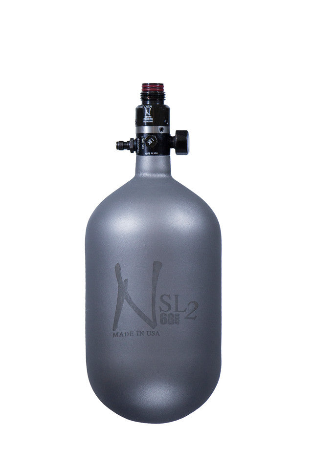 Ninja SL2 68/4500 Cerakote Carbon Fiber Paintball Tank Gunsmoke