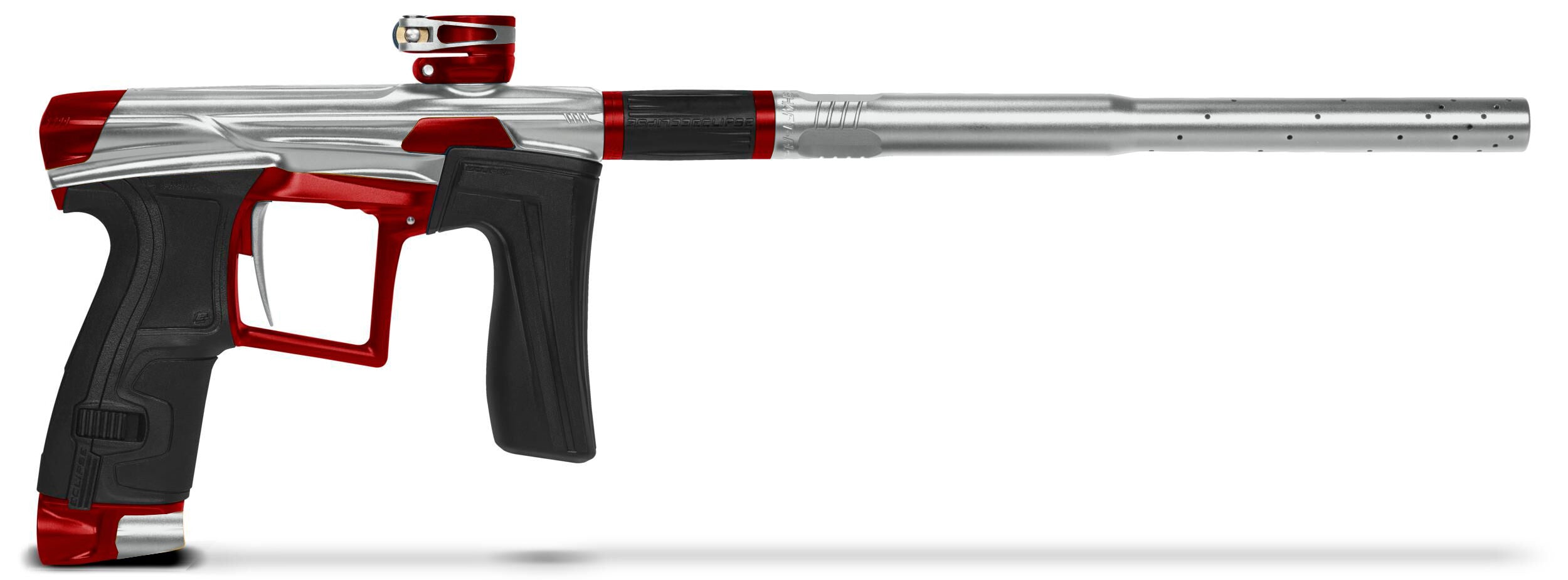 Planet Eclipse Geo 4 Paintball Gun - Silver/Red