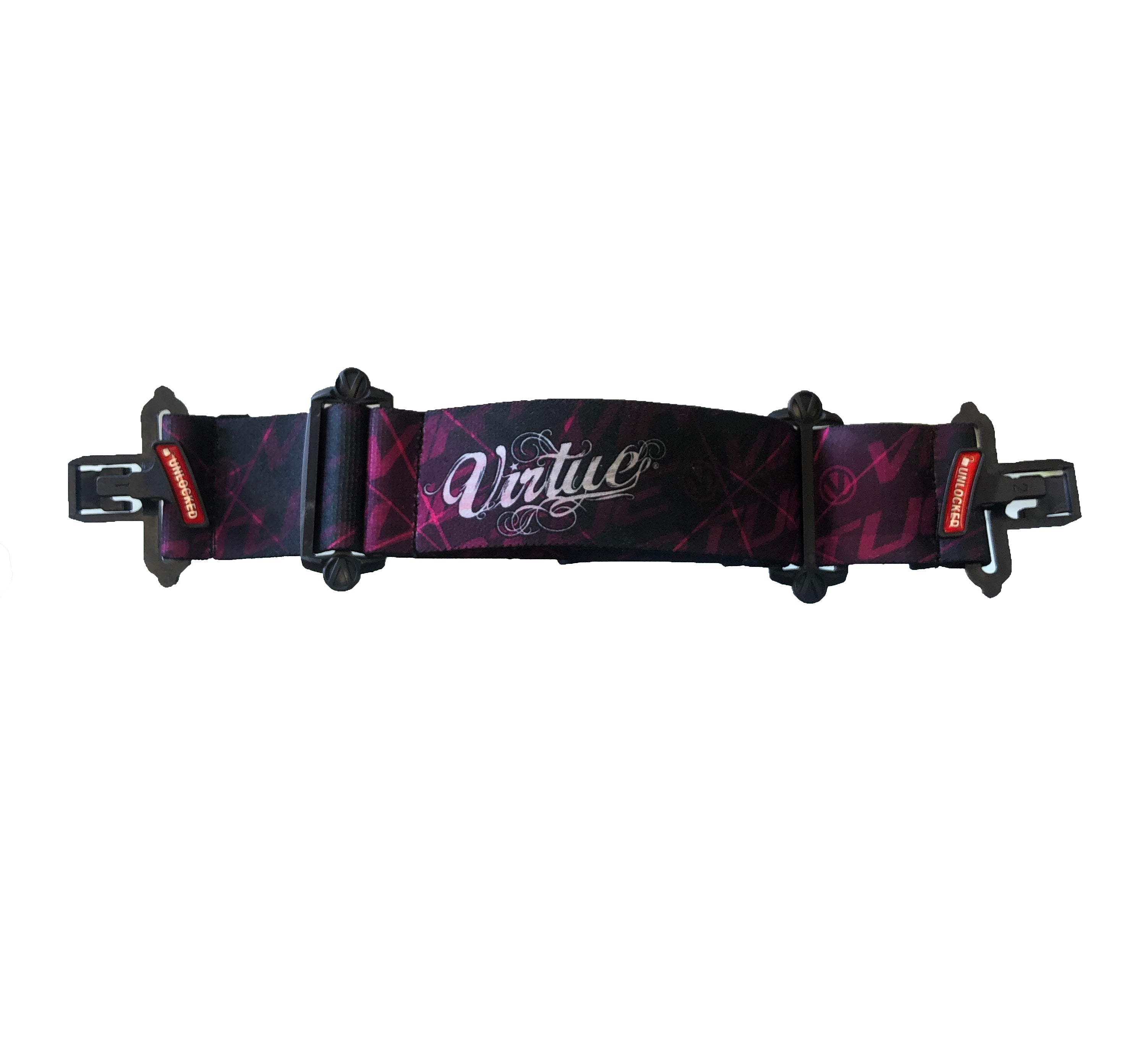 Virtue Vio Goggle Strap - Logo Purple