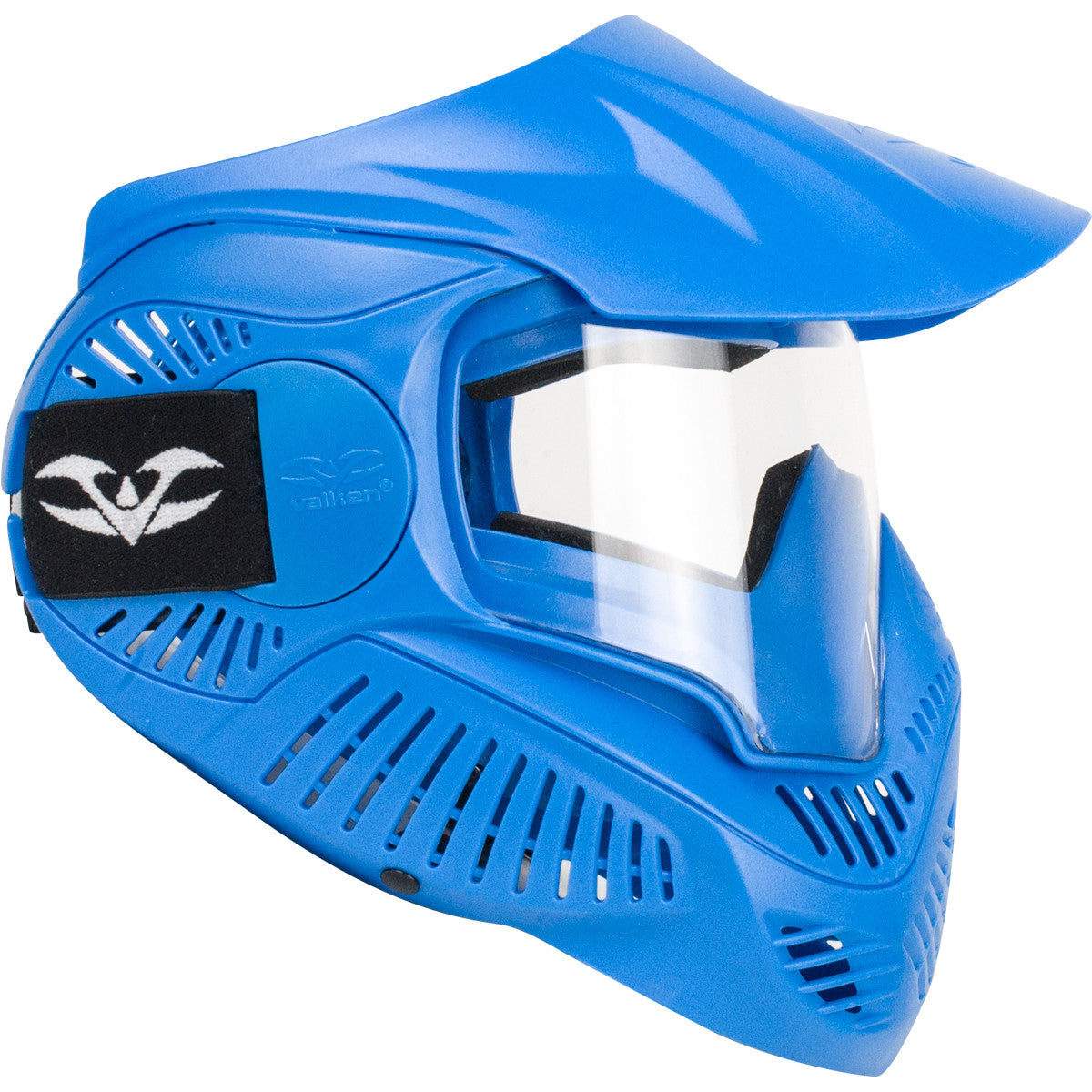 Valken Paintball MI-3 Gotcha Goggle/Mask with Single Lens & Top Strap- Blue