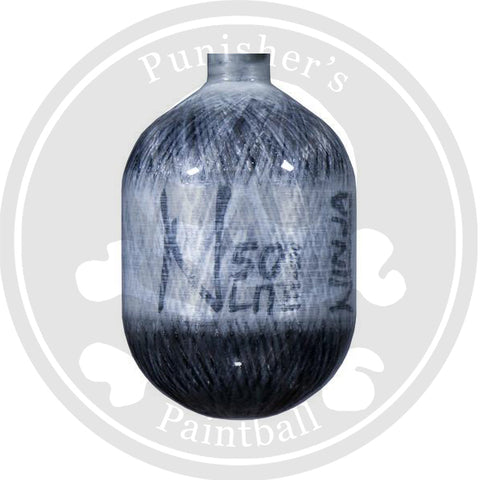 Ninja Carbon Fiber Lite 50/4500 Paintball Tank - Grey Ghost - Bottle Only