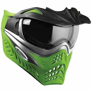 V-Force Grill Paintball Mask Thermal SC - Grey on Lime Bundle