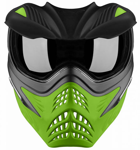 V-Force Grill Paintball Mask Thermal SC - Grey on Lime Bundle