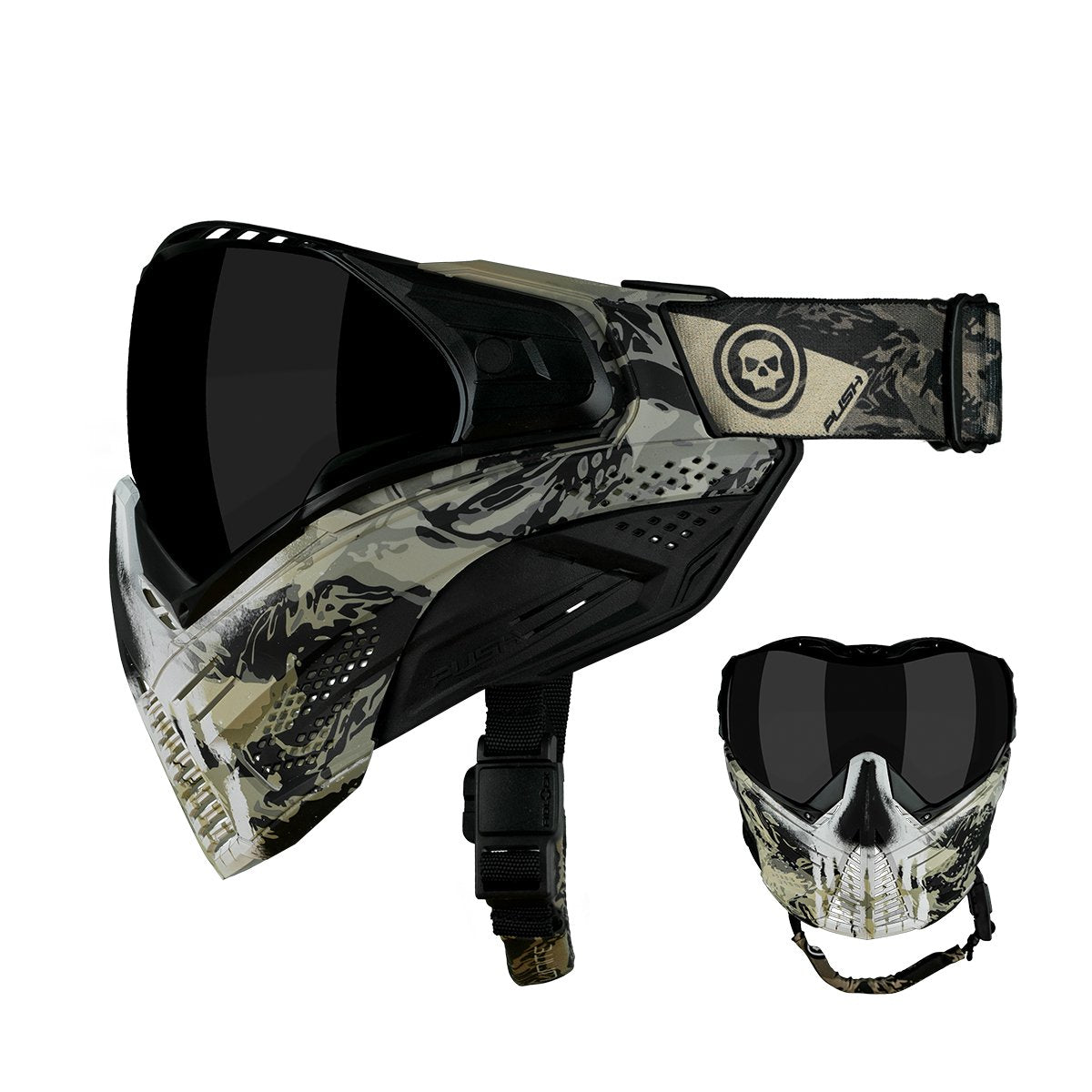 Push Unite Paintball Goggle - LE Infamous Headhunter