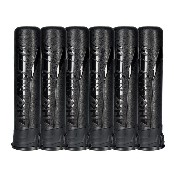 HK Army High Capacity 165 Round Pods- Black/Black- 6 Pack