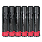 HK Army High Capacity 165 Round Pods- Black/Red- 6 Pack