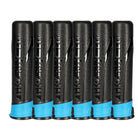 HK Army High Capacity 165 Round Pods- Black/Turquoise- 6 Pack