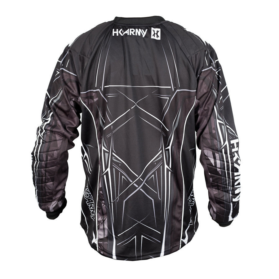 HK Army HSTL Line Paintball Jersey - Black/Grey - Small