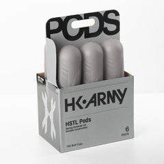 HK Army HSTL Pods- High Capacity 150 Round- Smoke/Black- 6 Pack