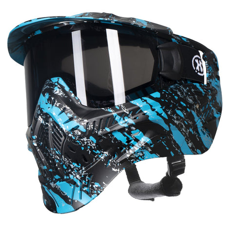 HK Army HSTL Goggle - Thermal Lens- Fracture - Black/Turquoise
