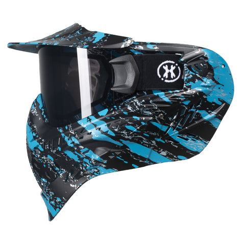 HK Army HSTL Goggle - Thermal Lens- Fracture - Black/Turquoise