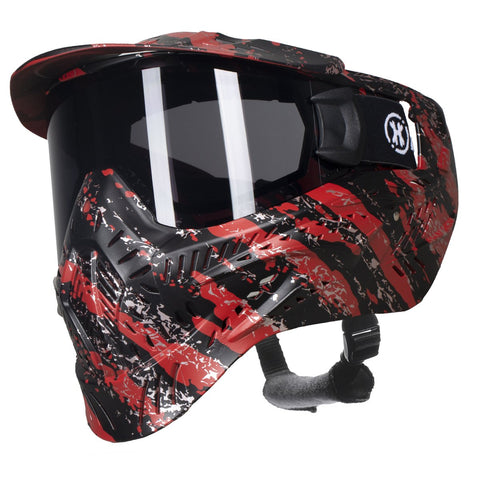 HK Army HSTL Goggle - Thermal Lens- Fracture - Black/Red