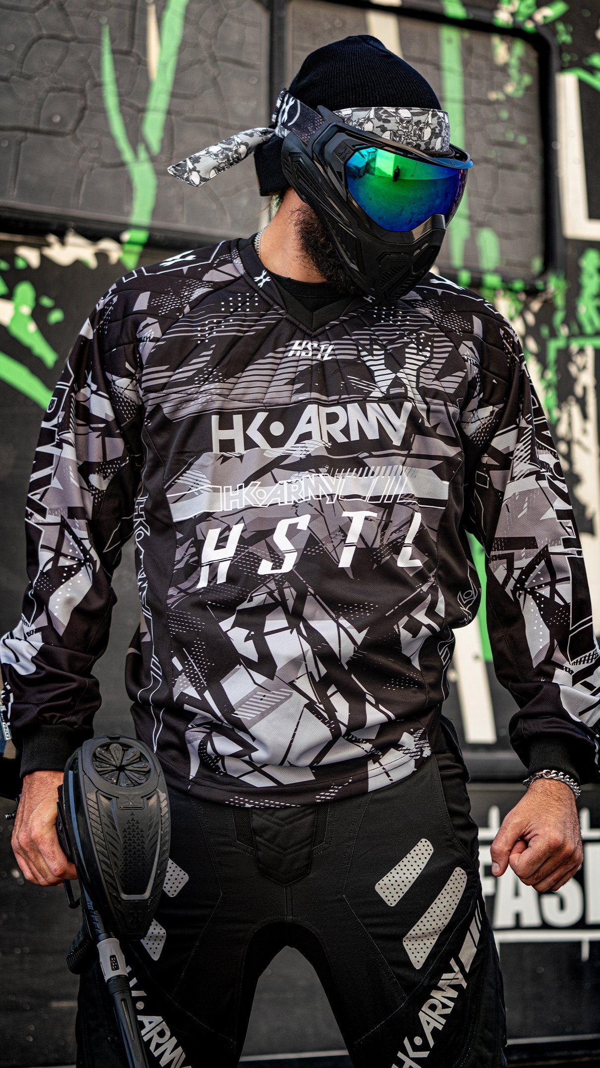 HK Army HSTL Line Jersey - Charcoal - Large