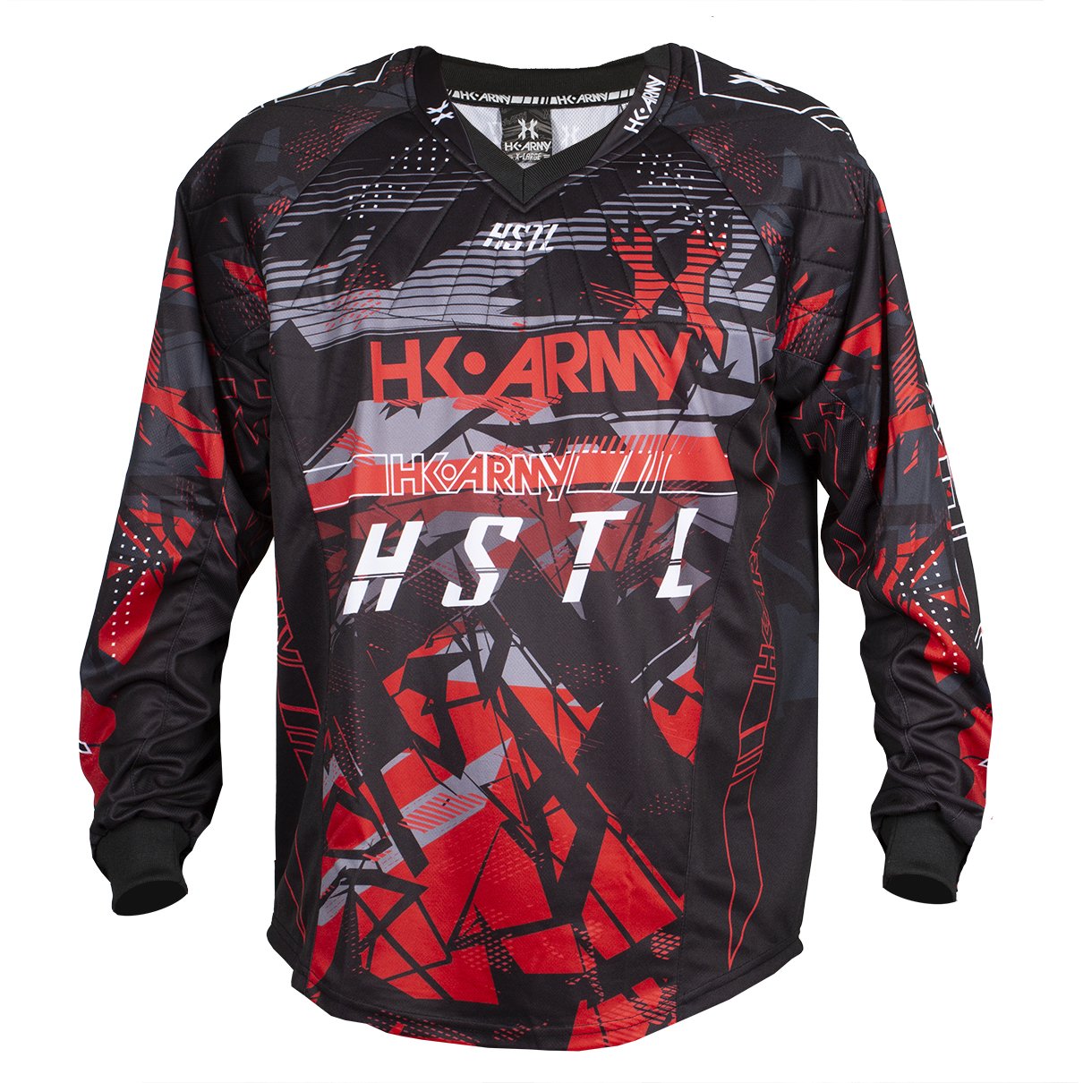 HK Army HSTL Line Jersey - Lava - Red/Black - Youth